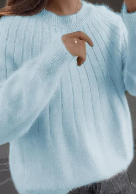 Olivie: Weicher Kaschmirpullover