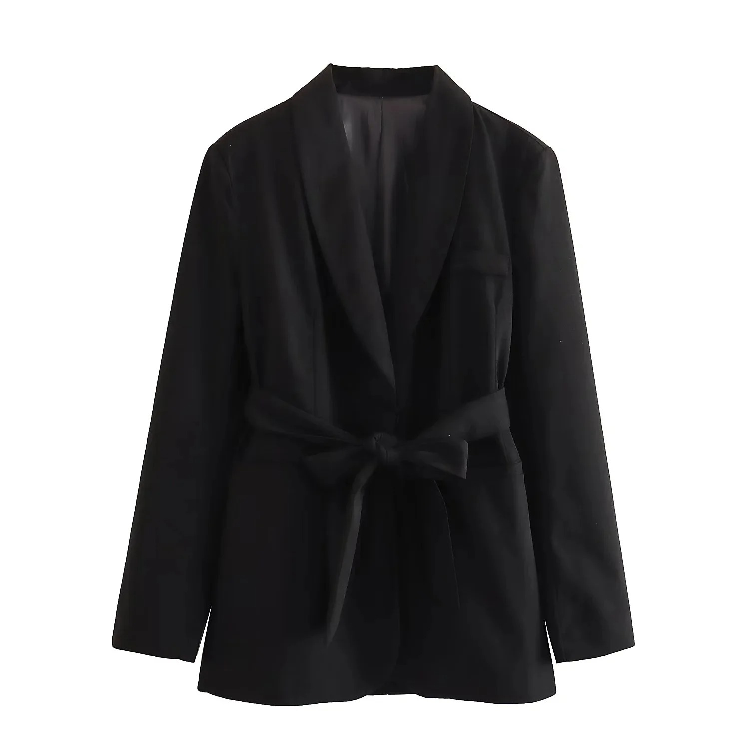 Krohn-e | Mehrfarben Hausbekleidungsstil Blazer und Hose Set