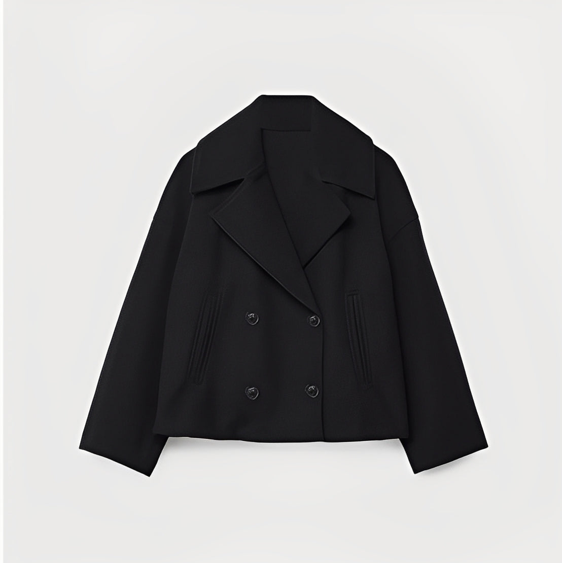 Krohn-e | Freizeit, locker sitzende Kurzjacke für Frauen