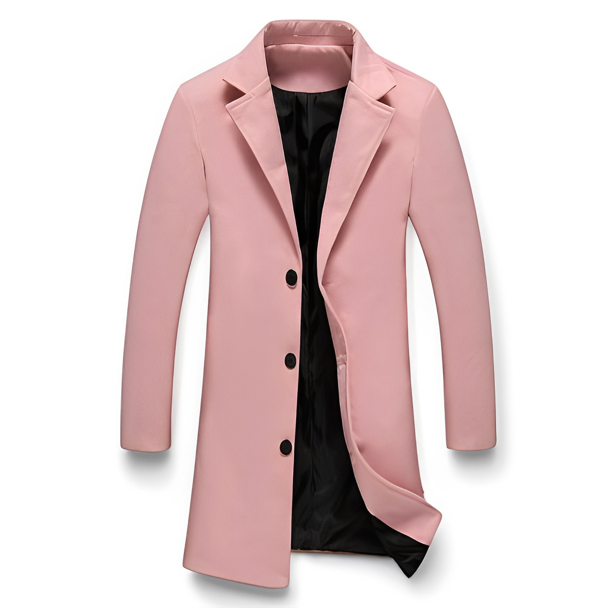 Krohn-e | Eleganter formeller Wollmantel für Männer