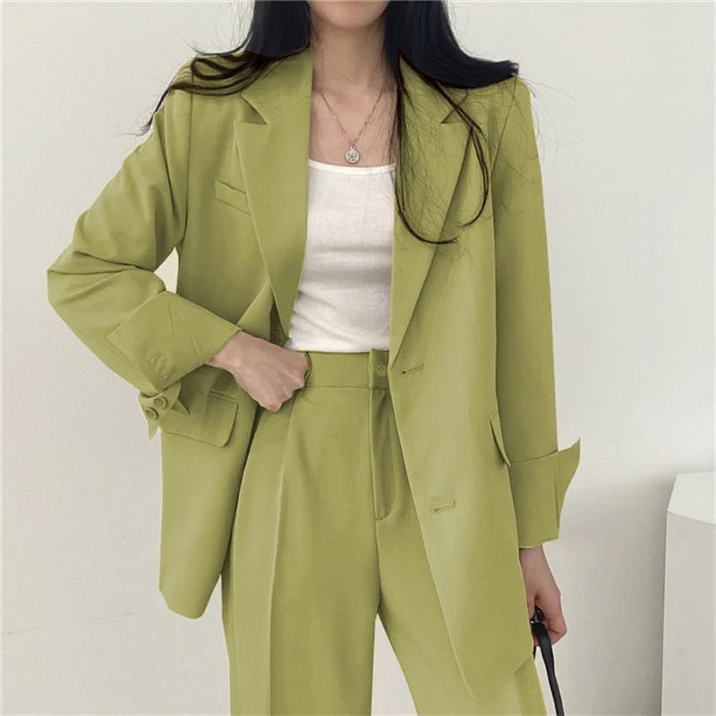 Avelena Damen Blazer Set (2-teilig)