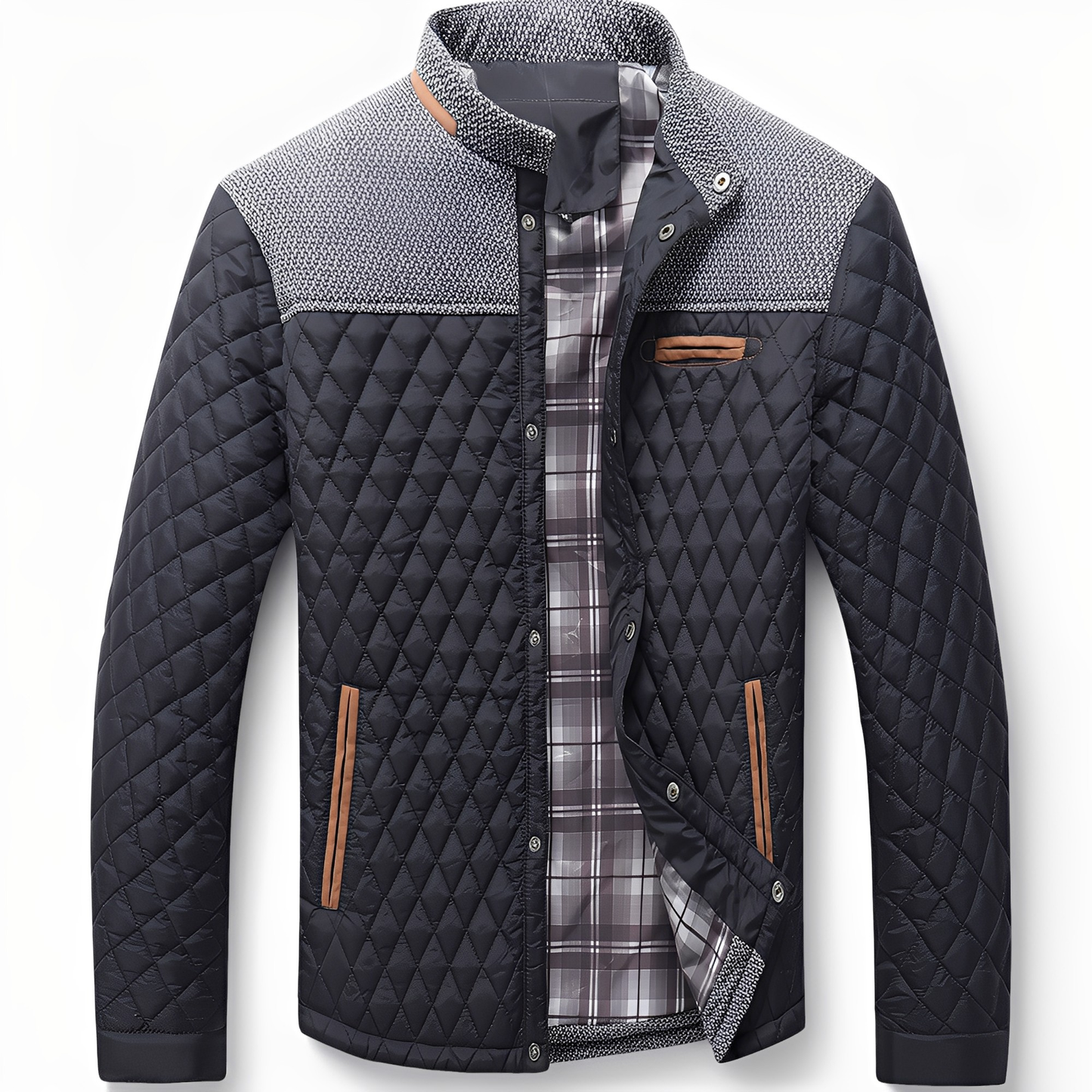 Krohn-e | Freizeit, Gepolsterte Steppjacke für Männer