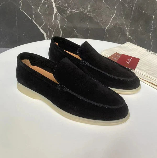 Bandit Herren Orthopädische Wildleder Loafers