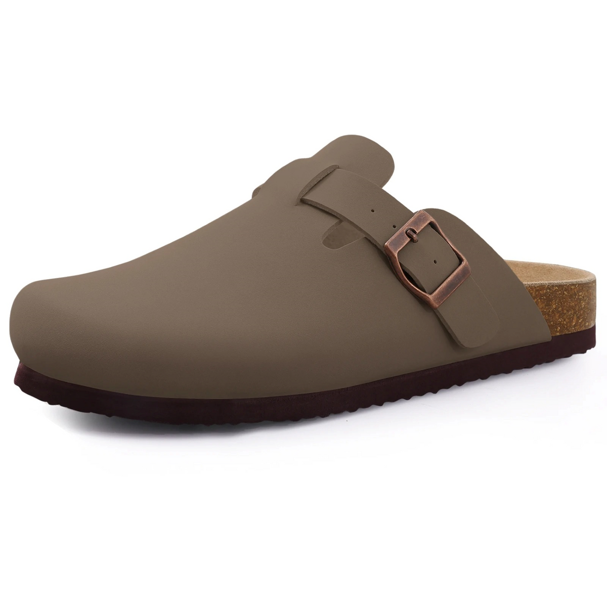Strapazierfähige Wildleder-Clogs Charmie
