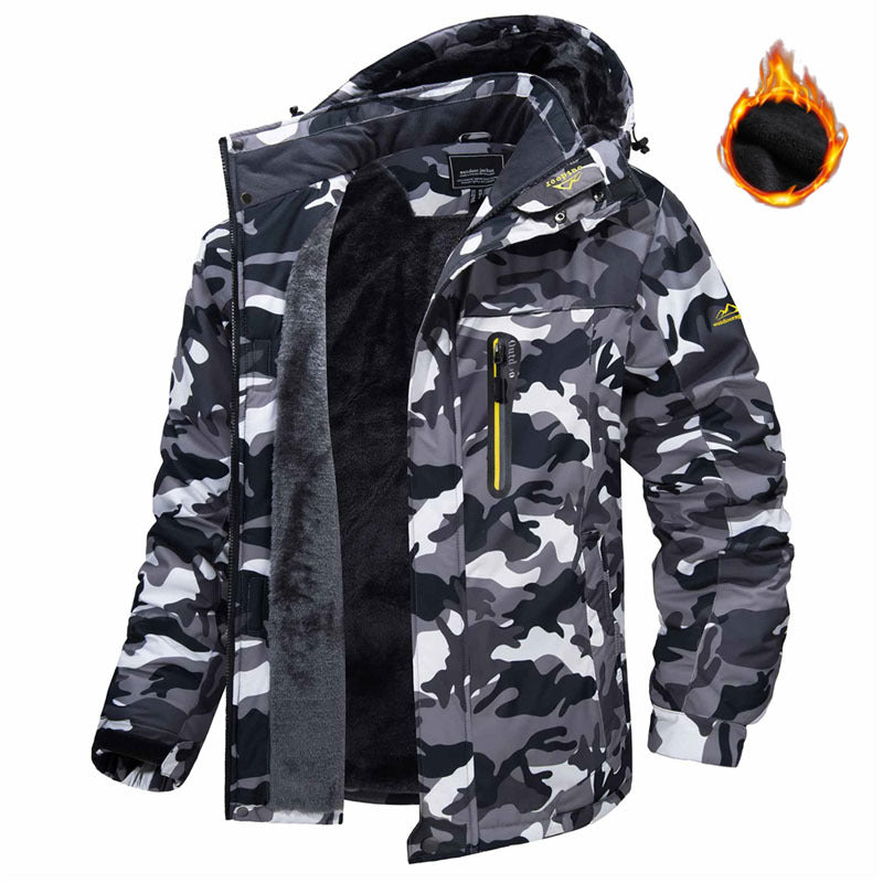 Krohn-e | Stilvolle, Warme Winterjacke für Männer