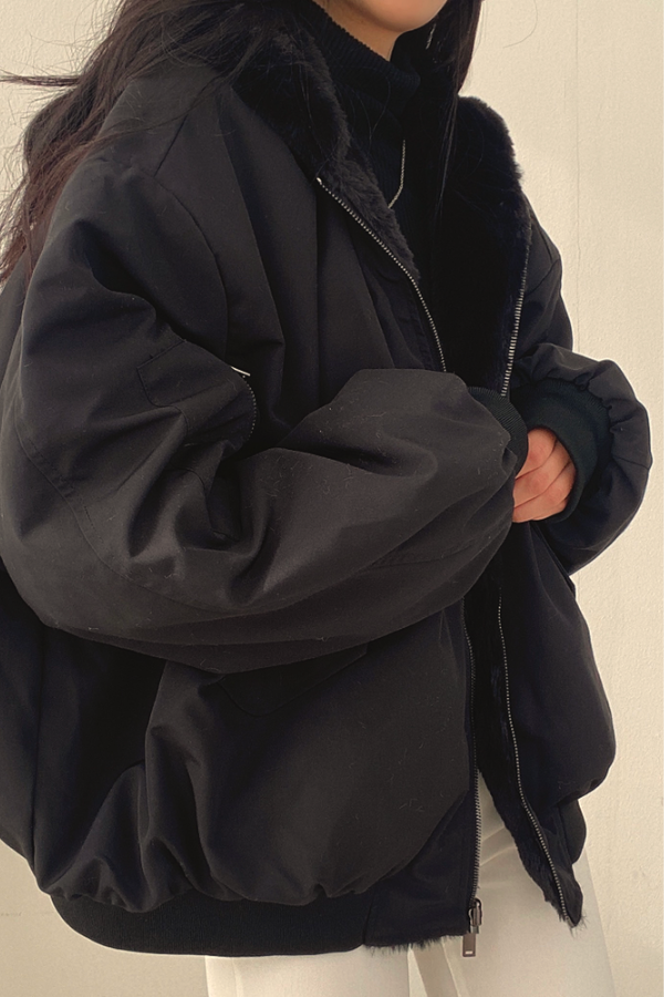 Krohn-e | Sherpa-Futter Winterjacke für Frauen