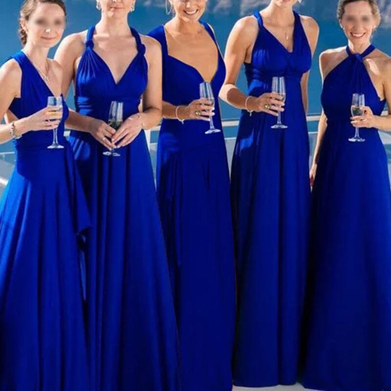 Vielseitiges, sexy Wickelkleid mit Trägern