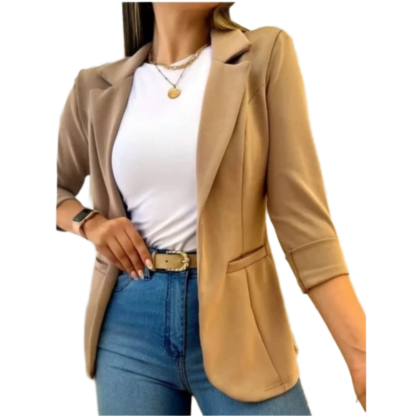 Krohn-e | Taillierter Vintage Damenblazer