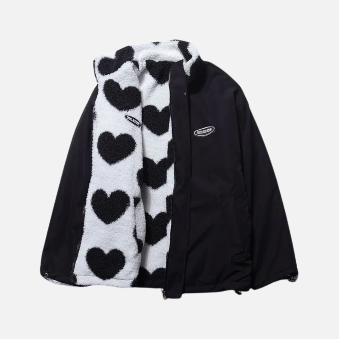 Krohn-e | Damen Winter Puffer Jacke - Reißverschluss