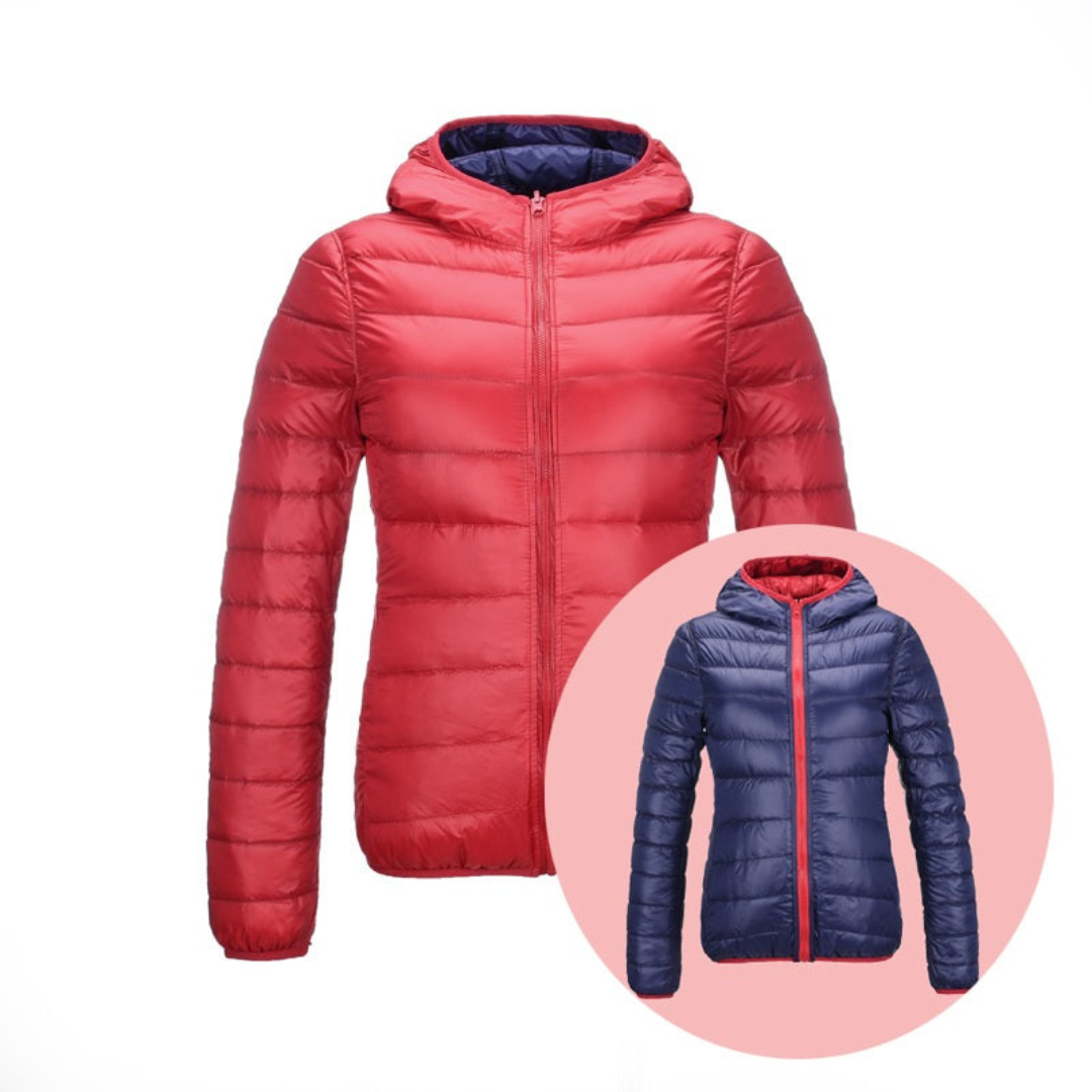 Krohn-e | Reversible Daunenjacke für Frauen
