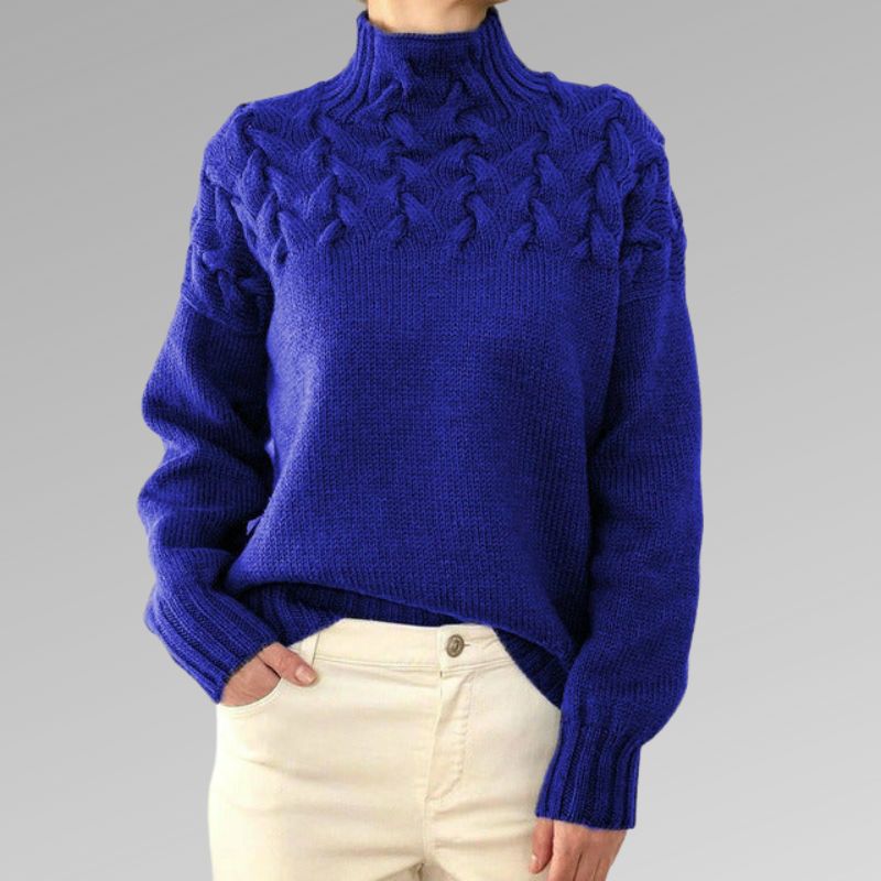 Stilvoller, warmer Rollkragenpullover Matilda