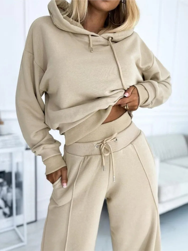 Maya | Damen Kapuzenpullover Set