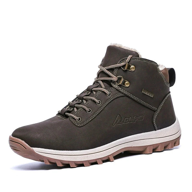 Leon Winterstiefel: Herren-Lederstiefel