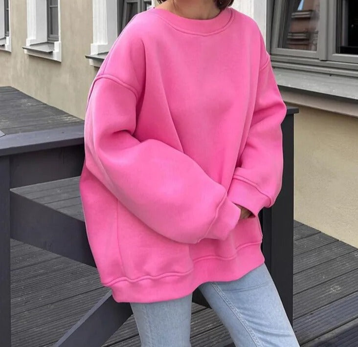 Krohn-e | Übergrößer Strickpullover für lässiges Schichten
