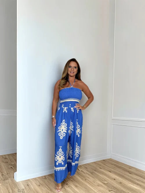 Elegantes Damen-Latzhose-Jumpsuit von Annalisa