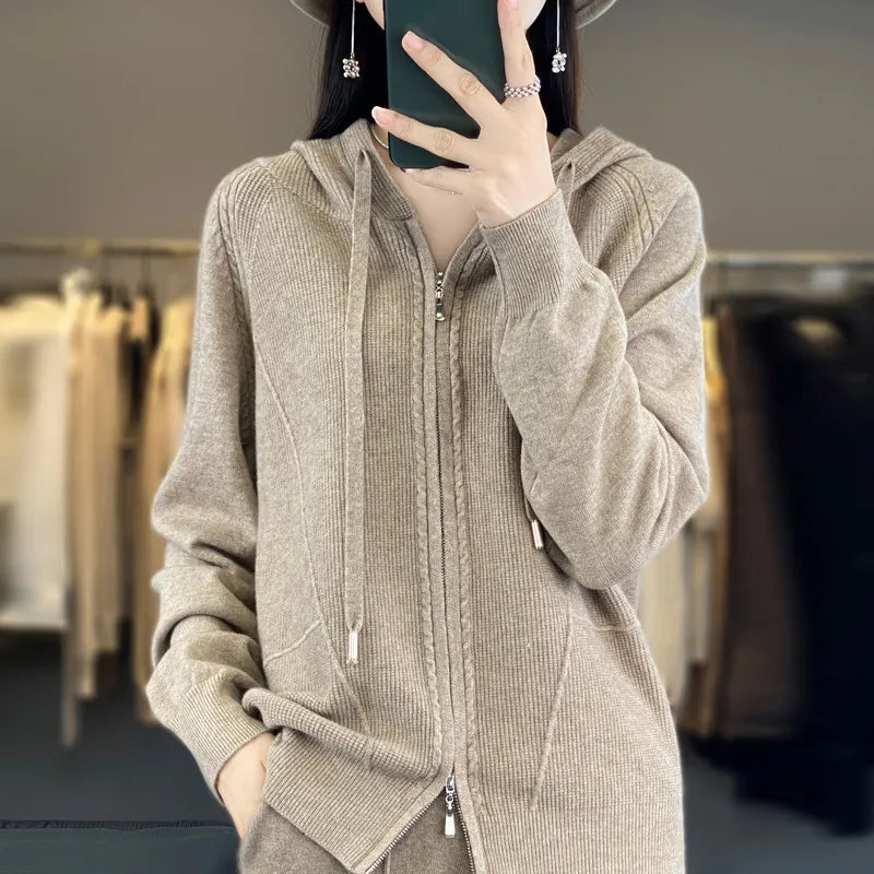 Krohn-e | Elegante Warme Damen Cardigan