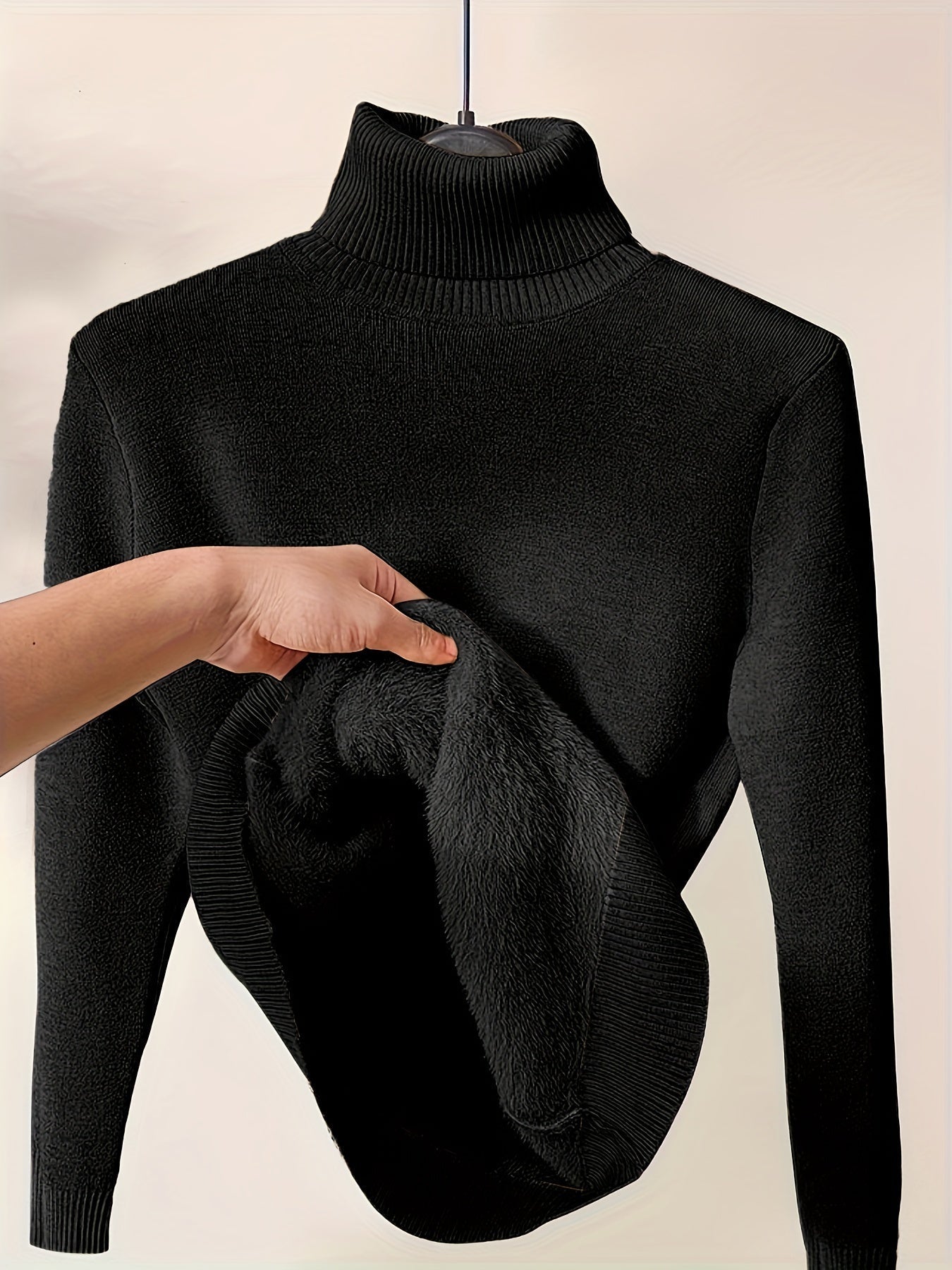 Krohn-e | Foret Rollkragenpullover Warm und Weich Perfekt für Den Winter