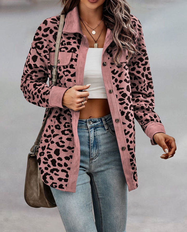 Krohn-e | Leopardenjacke für Damen