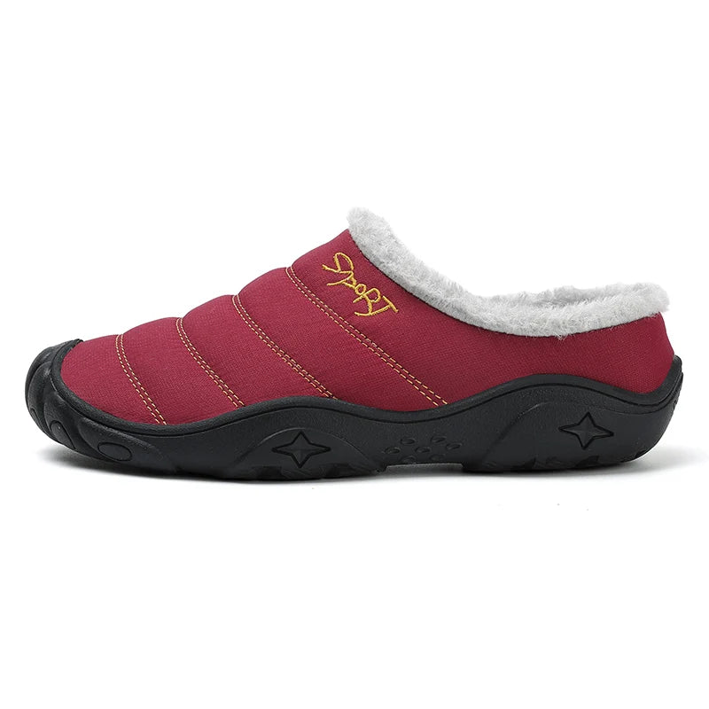 Weiche und orthopädische Hausschuhe für warmen Komfort – Unisex
