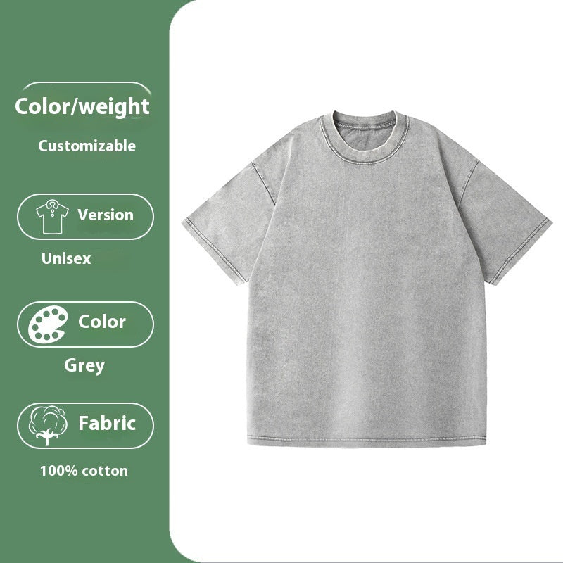 Fudus Retro-Style Baumwoll-T-Shirt