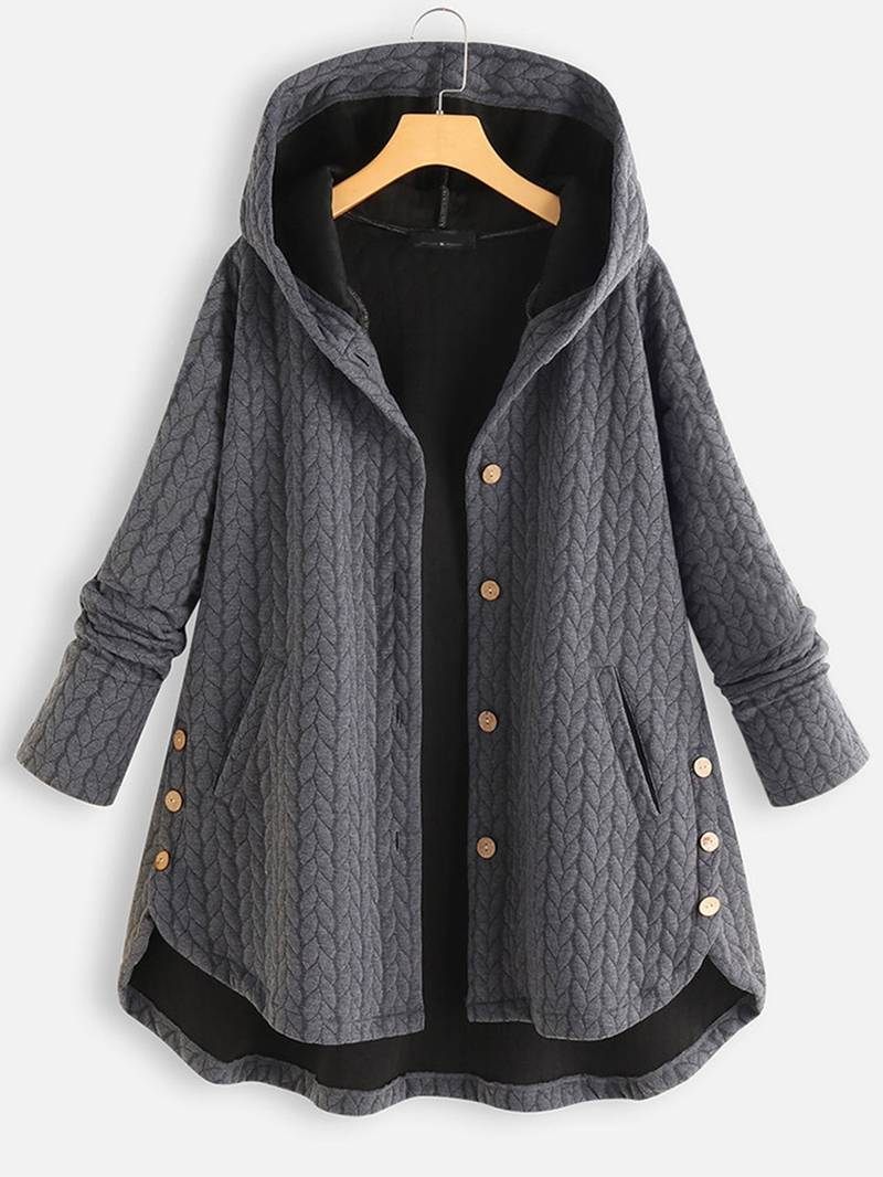 Krohn-e | Warme Winterjacke Rotwein