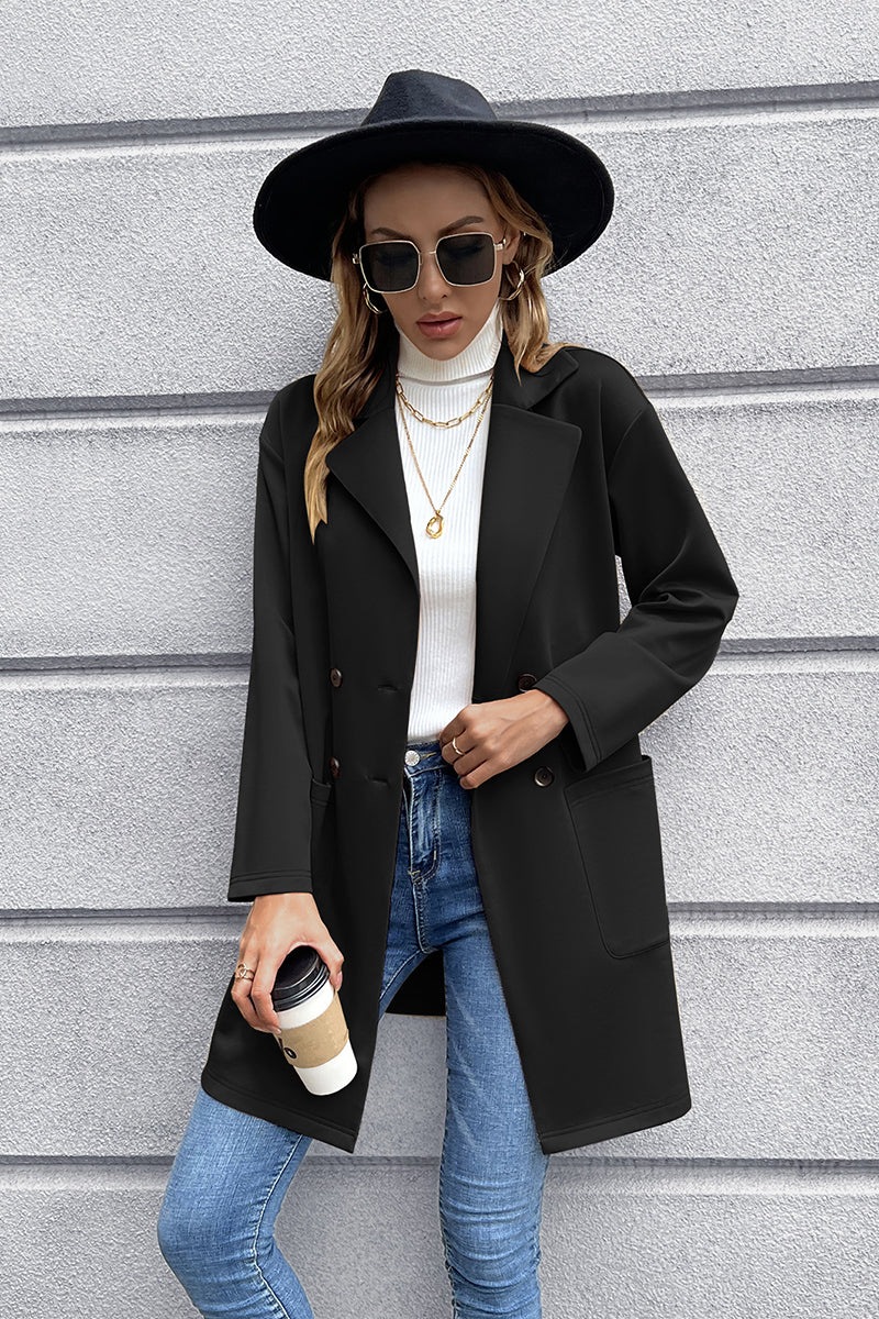Krohn-e | Reverskragen Langarm Blazer