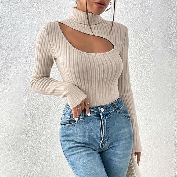 Krohn-e | Hoher Hals Rollkragenpullover