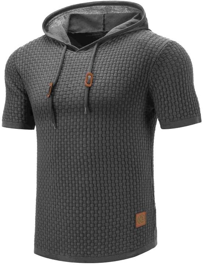 Manor Kurzarm Kapuzenpullover