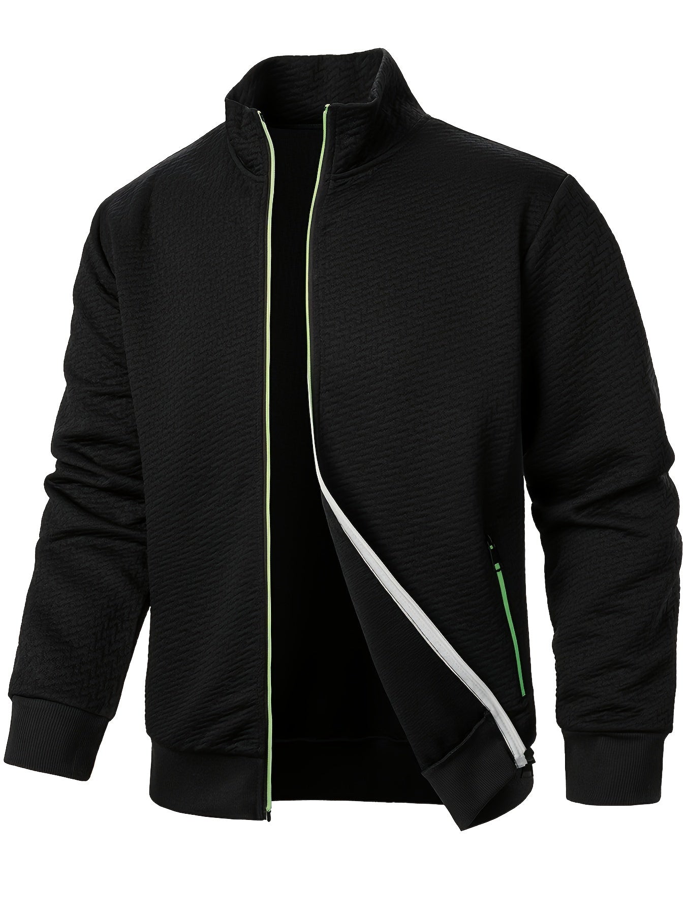 Krohn-e | Leichtgewicht Jacke mit Reißverschluss Polyester Modern und Funktional