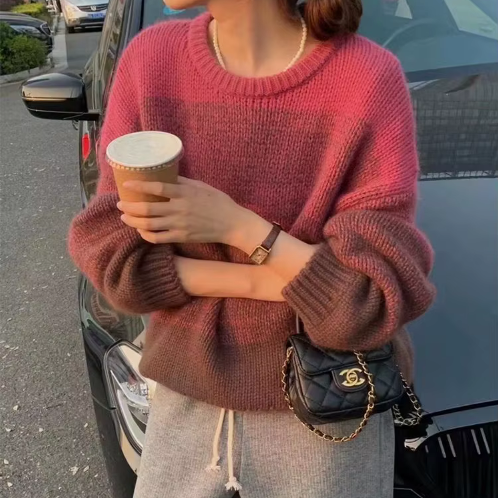 Krohn-e | Der Flauschige Pullover für Einen Gemütlichen Herbst