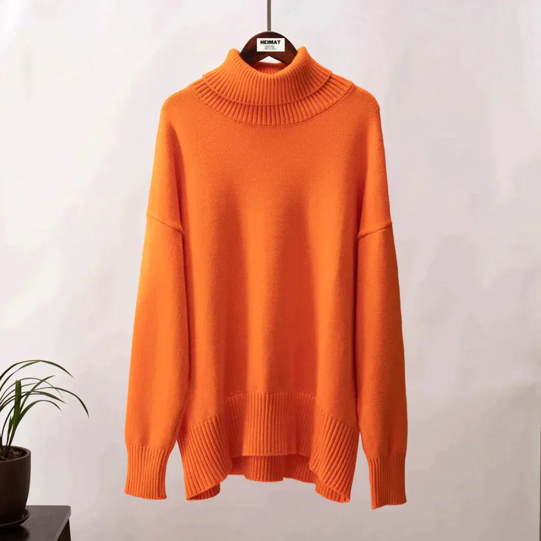 Krohn-e | Locker Gestrickter Pullover für Frauen