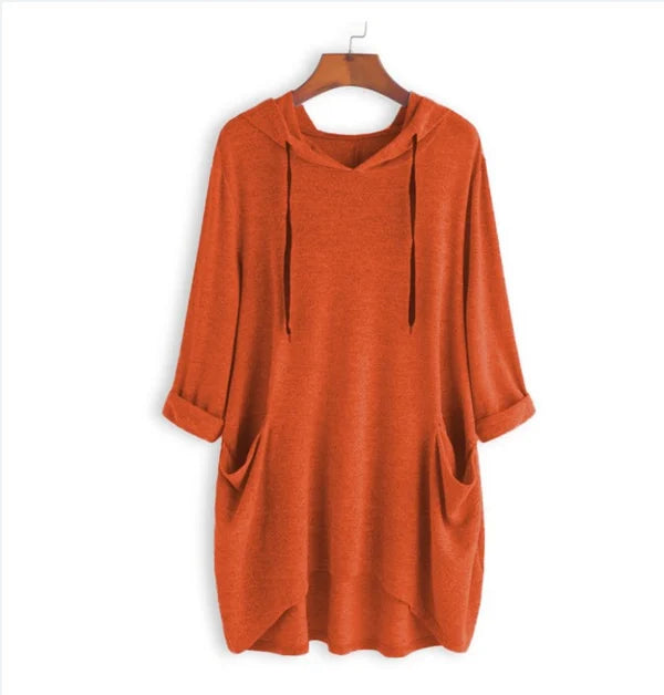 Pullover mit Tasche und Signatur