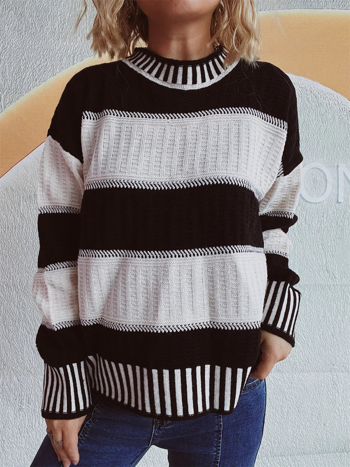 Krohn-e | Damenpullover für Herbst und Winter, Bequem und Lässig