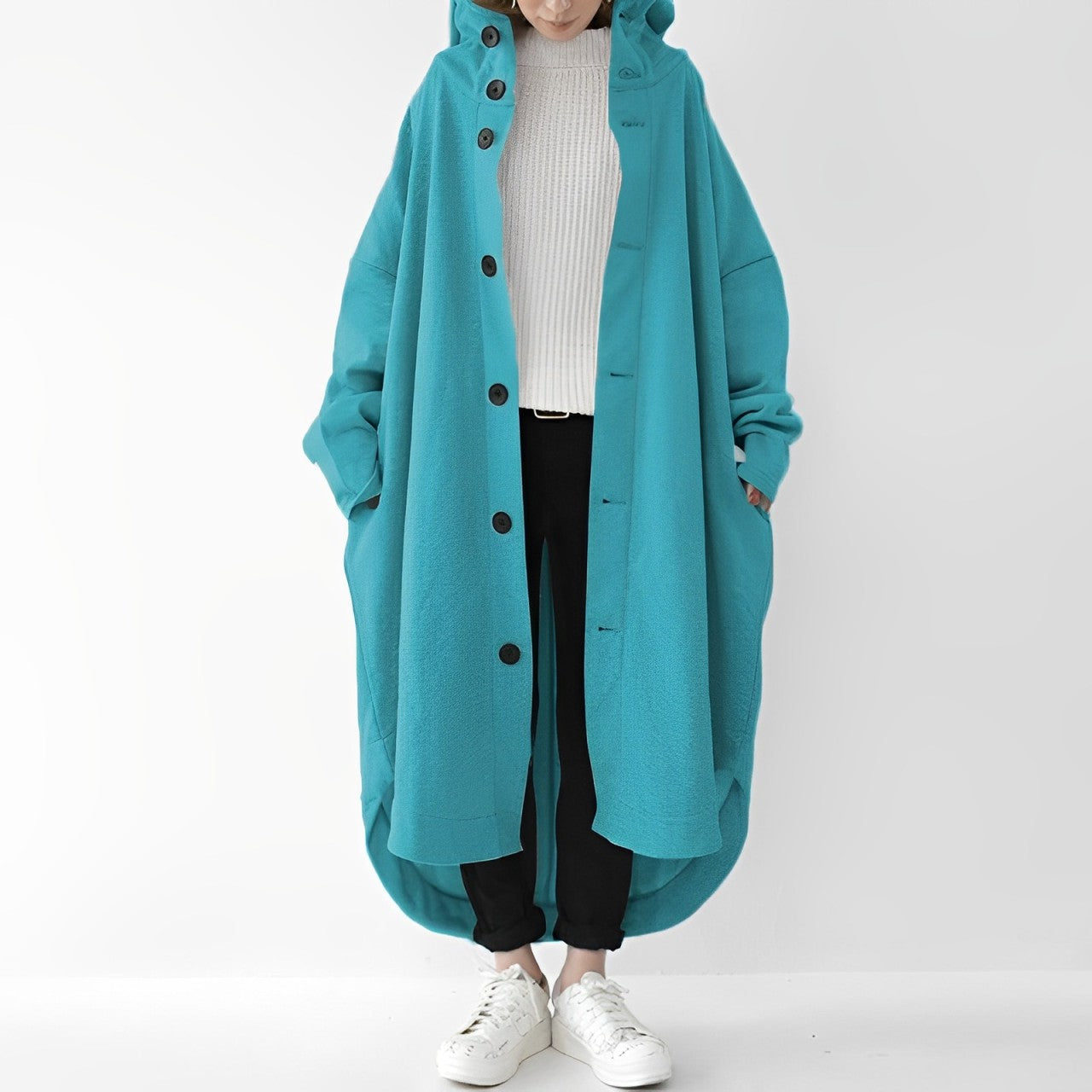Cailyn: Casual, Long Everyday Trench Coat