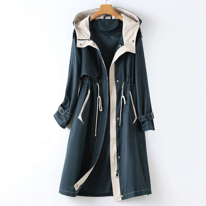 Krohn-e | Damen Kapuzen-Windbreaker-Jacke