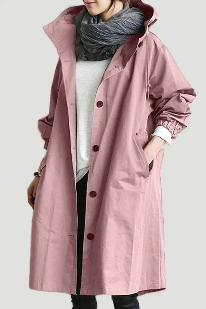 Antonia: Trenchcoat with Hood