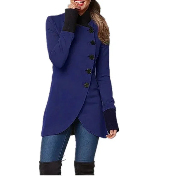 Krohn-e | Jacke mit Eckigem Knopfverschluss
