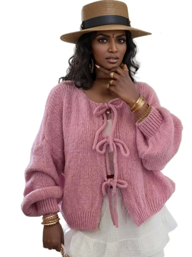 Krohn-e | weicher Strickcardigan für den lässigen Alltagslook