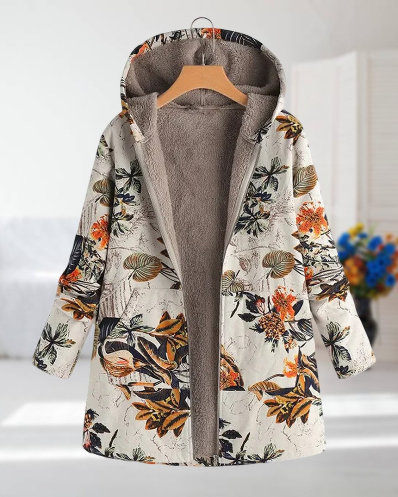 Krohn-e | Jacke mit Blumendruck