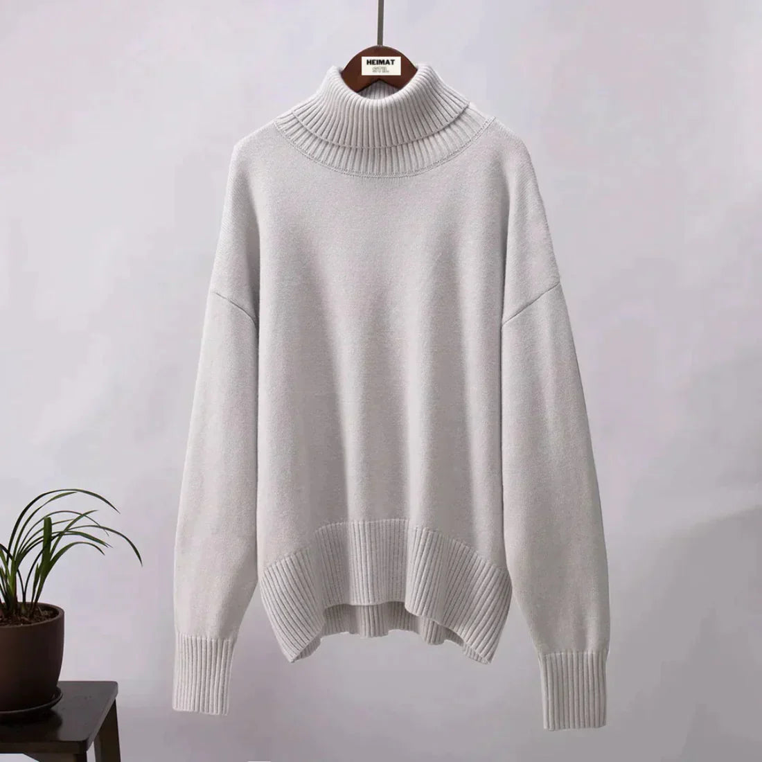 Krohn-e | Locker Gestrickter Pullover für Frauen