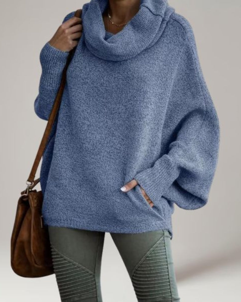 Krohn-e | Chic Stehkragen-Pullover