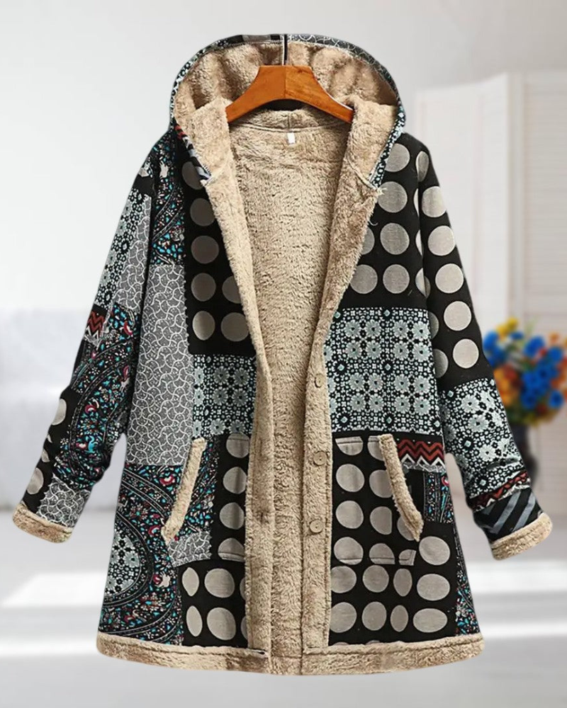 Krohn-e | Jacke mit Blumenmuster