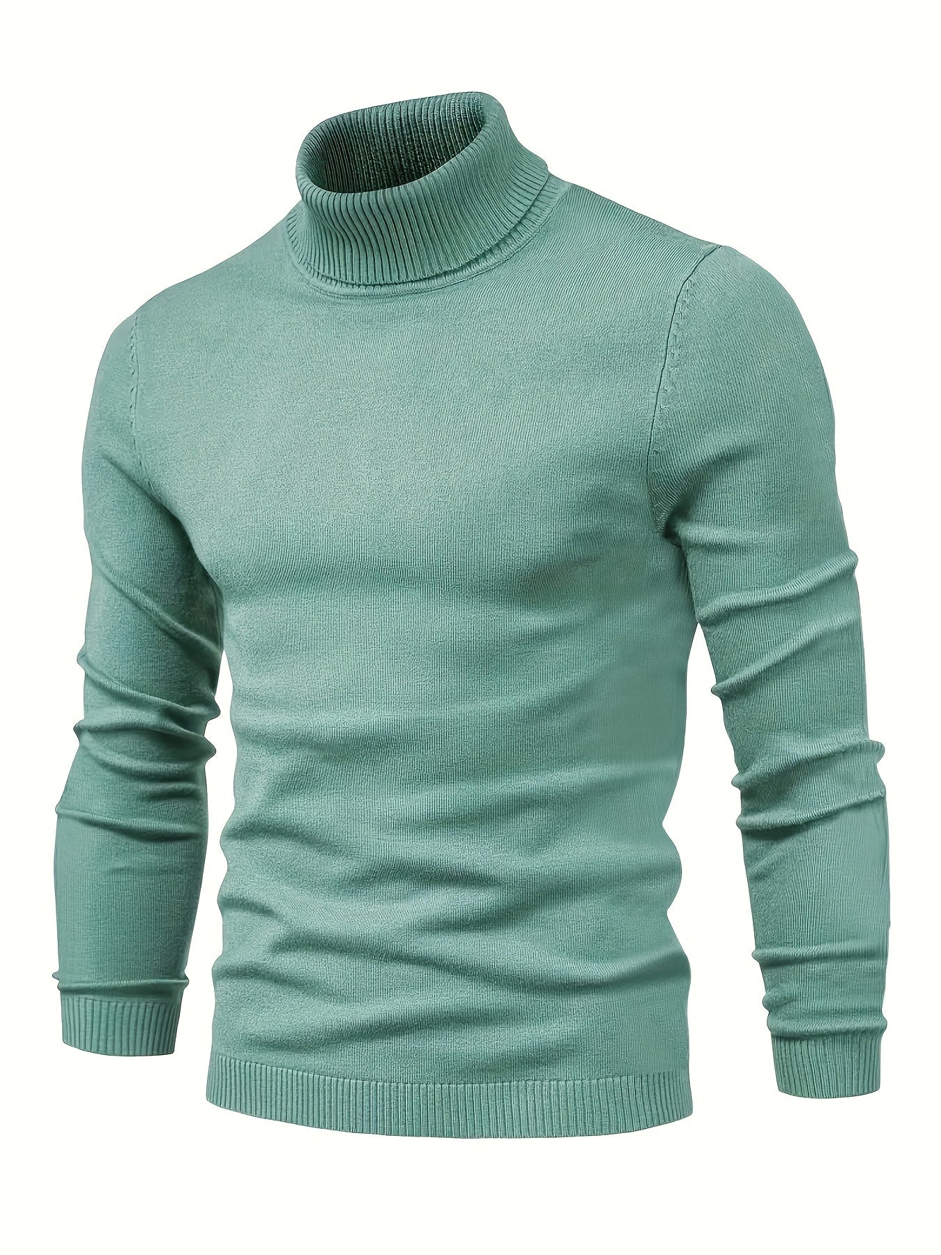 Krohn-e | Klassischer Rollkragenpullover Weich und Stilvoll Wollmischung