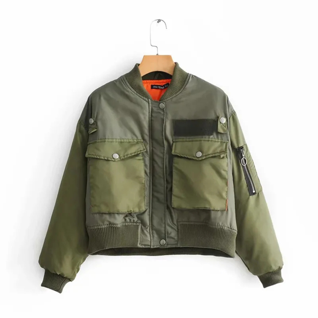 Krohn-e | Kurze Jacke für Frauen Schick