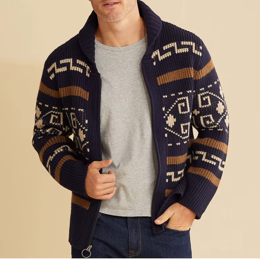 Krohn-e | Die Strickjacke für Markante Looks
