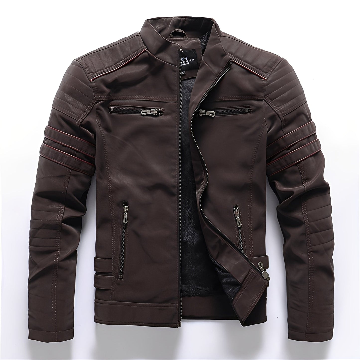 Krohn-e | Stylische Motorrad-Lederjacke für Herren