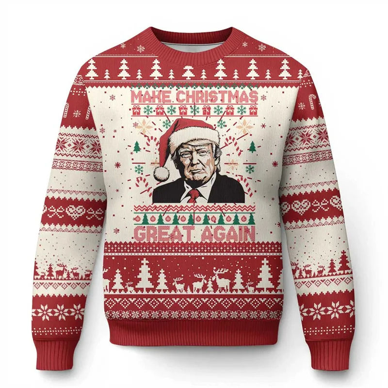 Weihnachtlicher Partypullover von Fudus für Feiertage und Partys