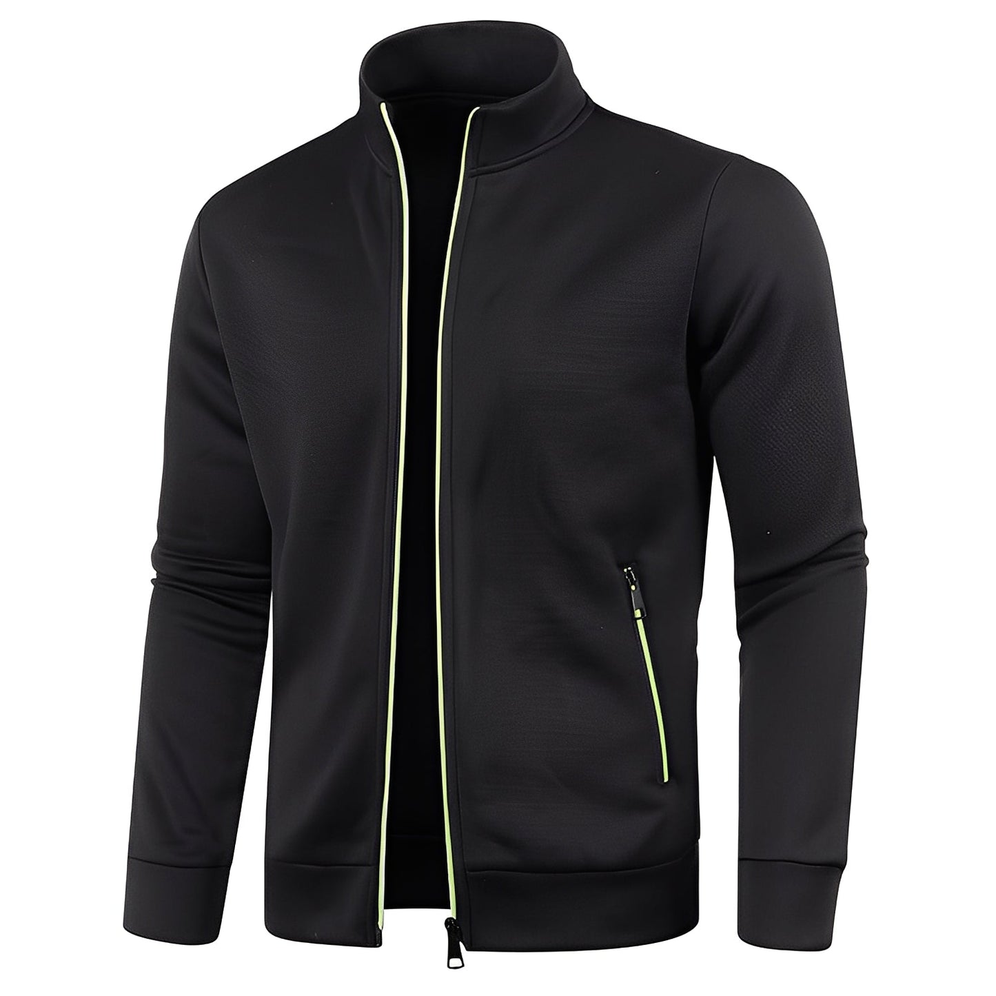 Krohn-e | Stylische Jacke mit Reißverschlusstaschen für Herren