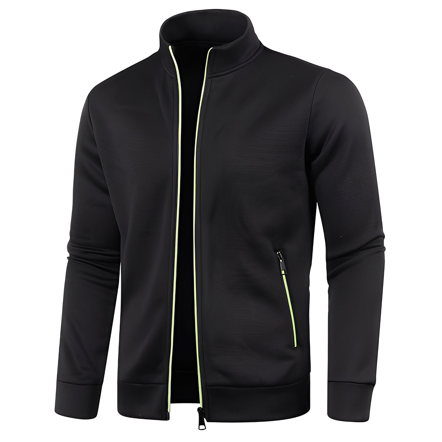 Krohn-e | Stylische Jacke mit Reißverschlusstaschen für Herren