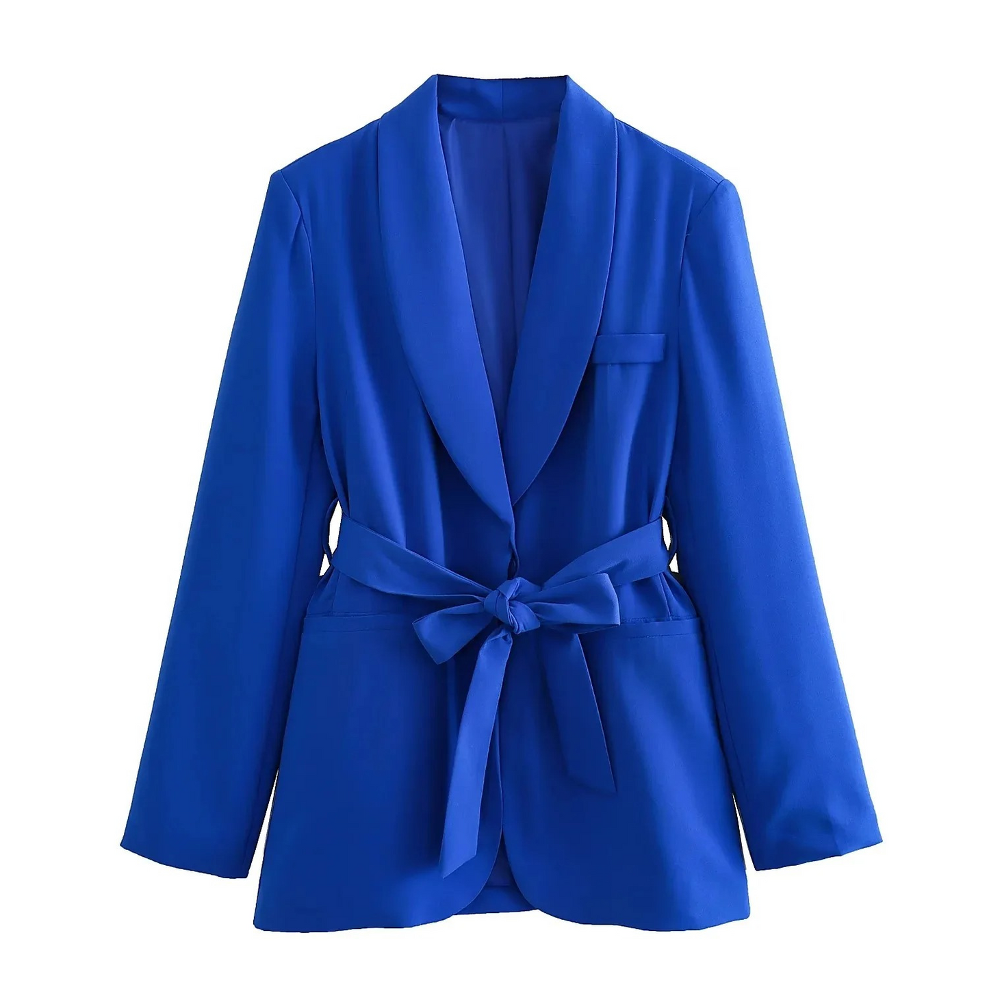 Krohn-e | Mehrfarben Hausbekleidungsstil Blazer und Hose Set